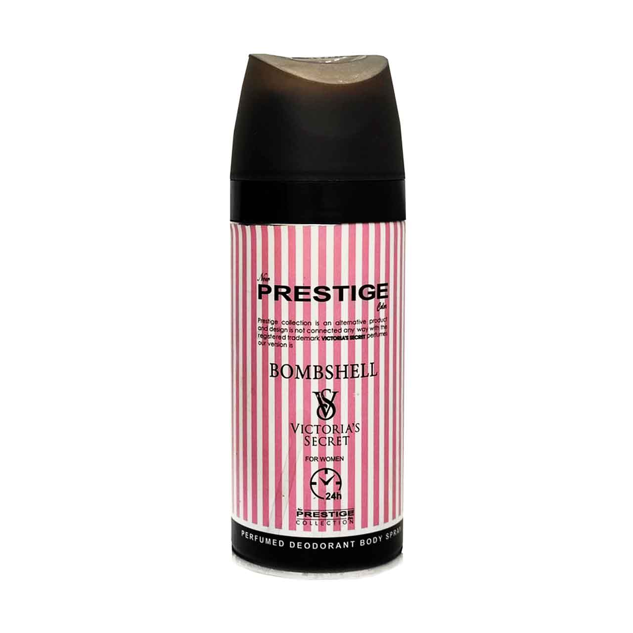 اسپری خوشبو کننده بدن زنانه نیو پرستیژ کالر مدل Victoria Secret Bombshell حجم 150 میلی لیتر
