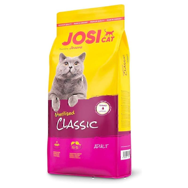 غذای خشک گربه عقیم شده جوسرا کلاسیک Josera Josi Cat Classic وزن 10 کیلوگرم