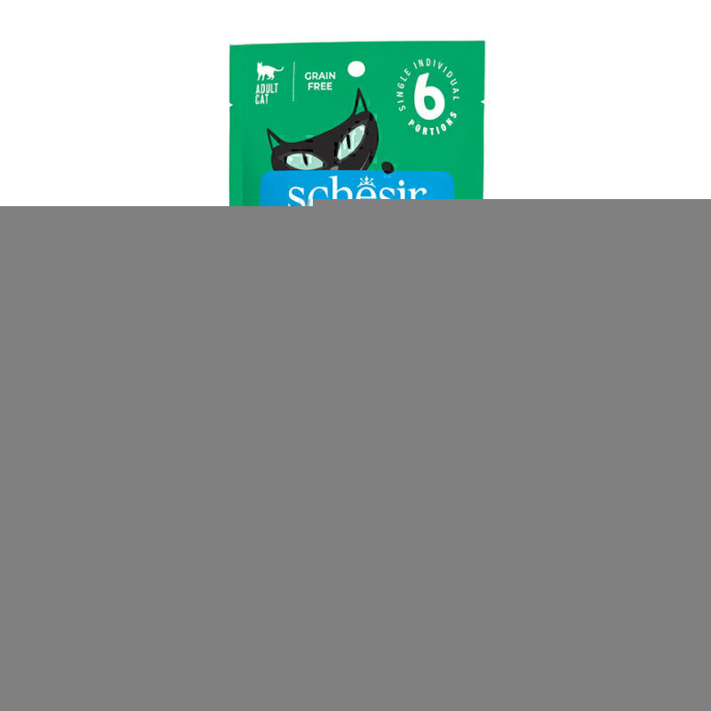 بستنی گربه شسیر با طعم ماهی تن Schesir Stix Tuna Flavour Cream Snacks بسته 6 عددی