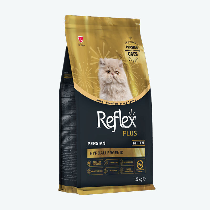 غذای خشک بچه گربه پرشین رفلکس پلاس Reflex Plus Kitten Persian وزن 1.5 کیلوگرم