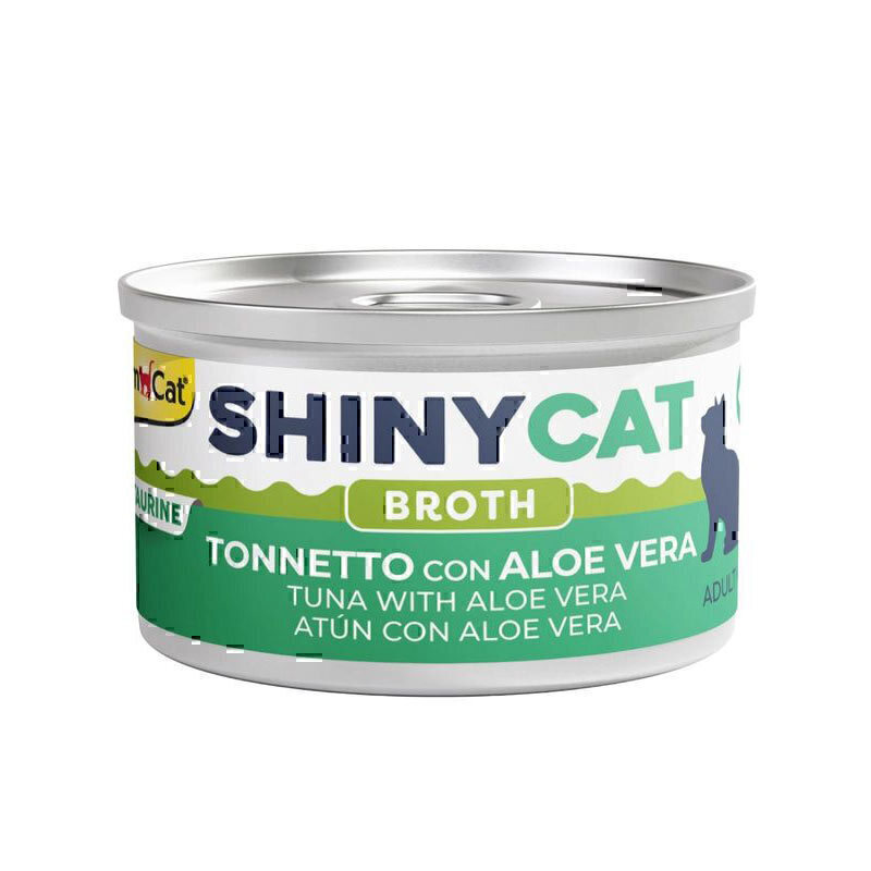 کنسرو گربه جیم کت با طعم ماهی تن با آلوئه ورا در سس GimCat Cat Canned Food With Aloe Vera & Tuna وزن 70 گرم