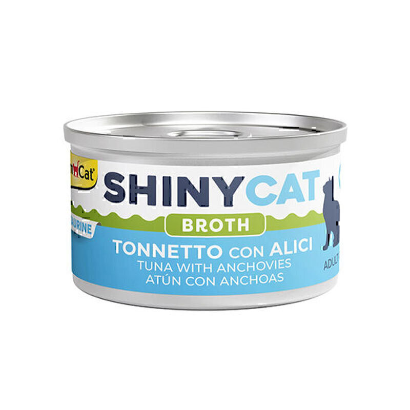 کنسرو گربه جیم کت با طعم ماهی تن و کولی در سس GimCat Cat Canned Food With Tuna And Anchovy وزن 70 گرم