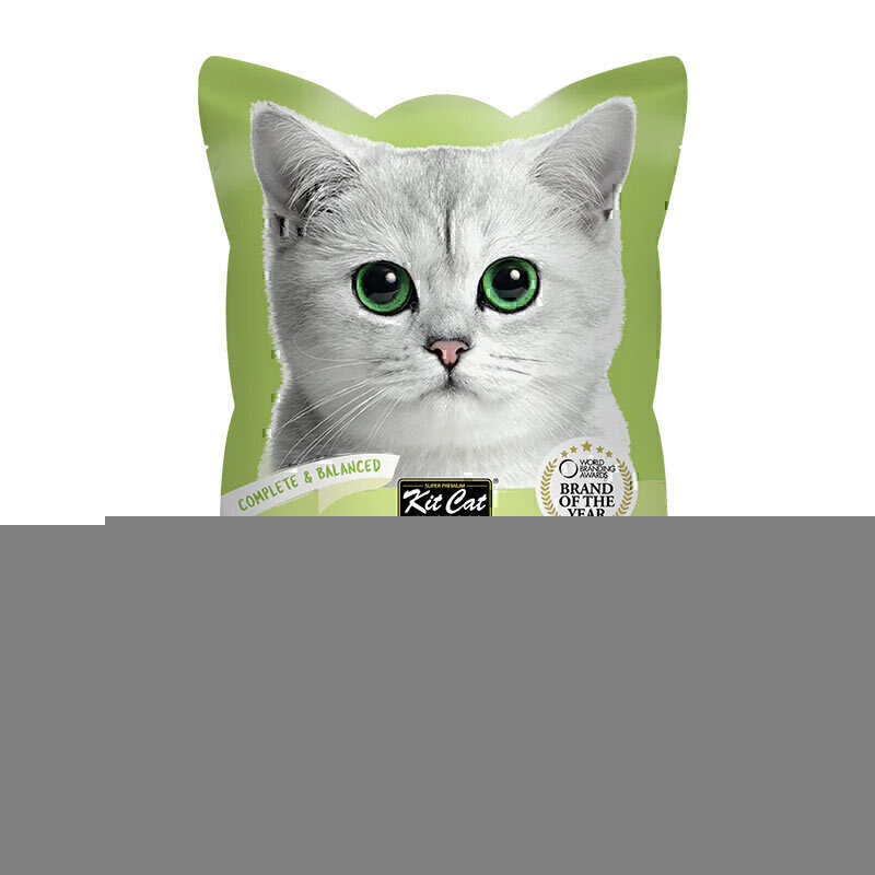 پوچ گربه کیت کت با طعم مرغ و ماهی سفید Kit Cat Cat Pouch With Chicken & Whitefish وزن 70 گرم