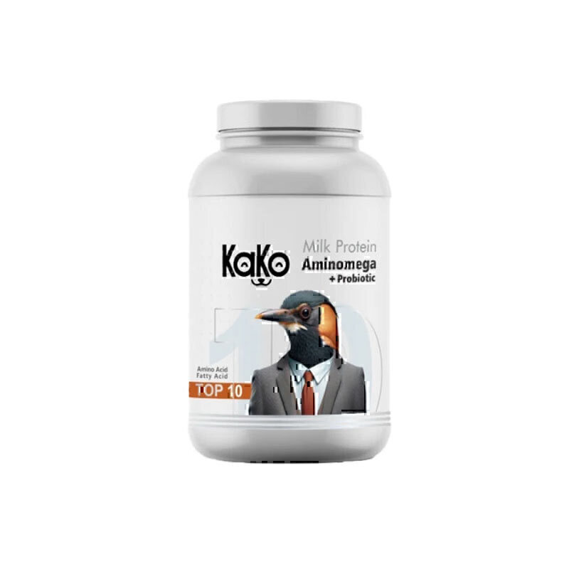 پودر اسید امینه و امگا پرندگان زینتی کاکو مدل تاپ تن Kako Aminomega Powder وزن 200 گرم