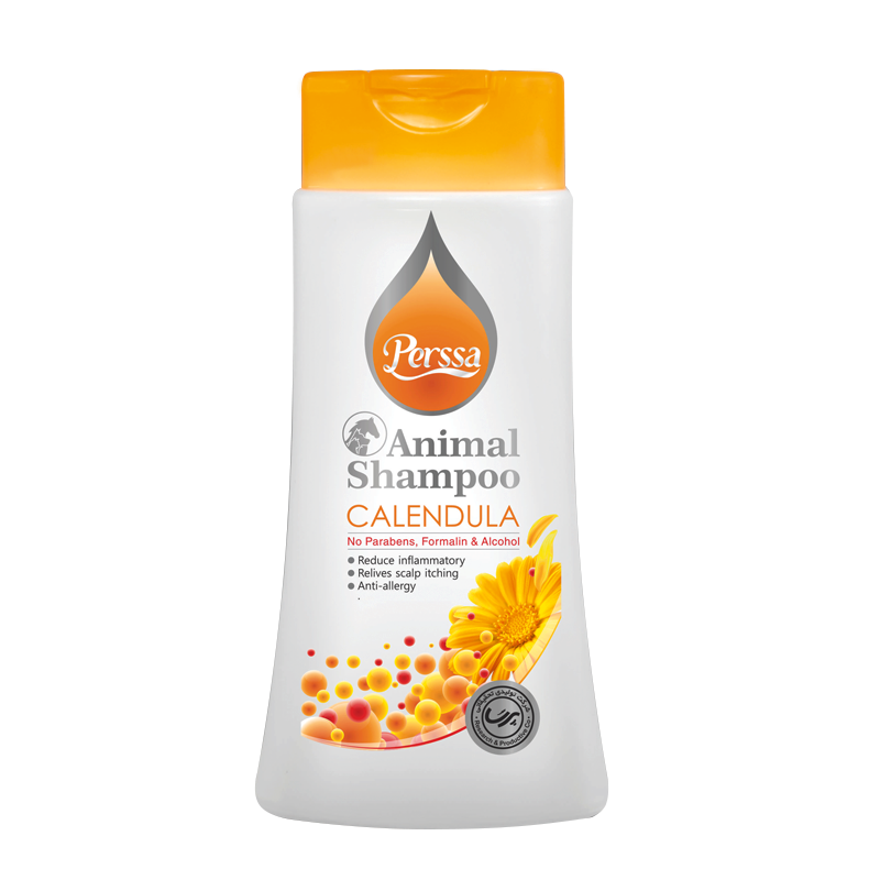 شامپو حیوانات پرسا مدل Calendula حجم 250 میلی لیتر