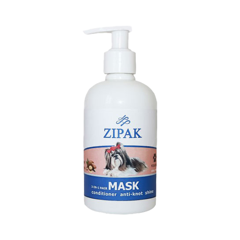 کرم ماسک مو سگ زیپاک Zipak Mask وزن 250 میلی لیتر