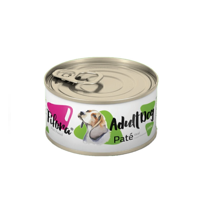 کنسرو غذای سگ نژاد متوسط فیفورا با طعم گوشت گوساله Fifora Medium Adult Pate Premium with Veal وزن 200 گرم