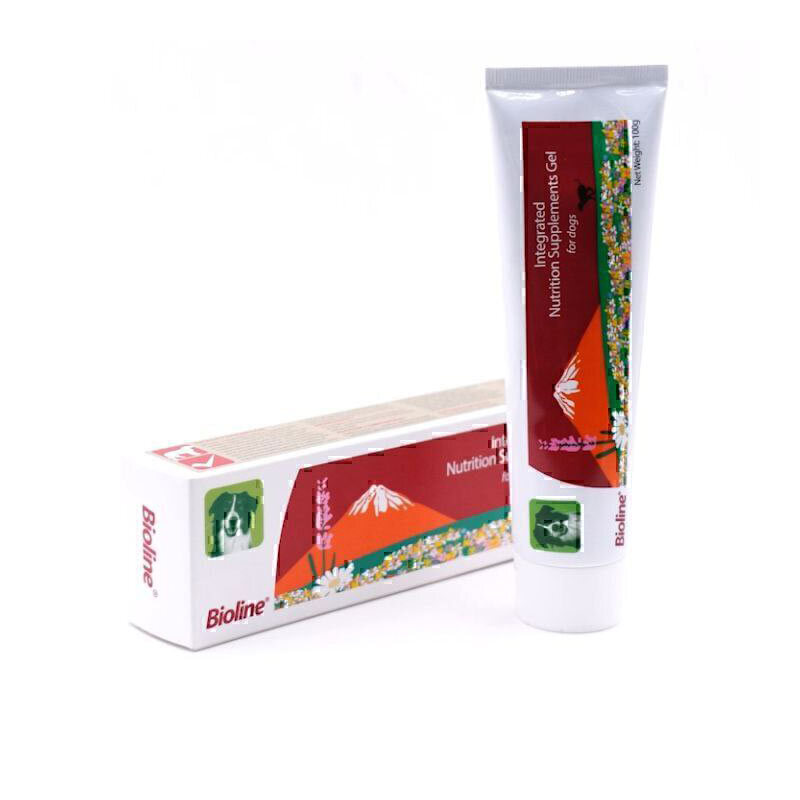 خمیر مکمل غذایی سگ بایولاین Bioline Integrated Nutrition Supplements Gel For Dogs وزن ۱۰۰ گرم