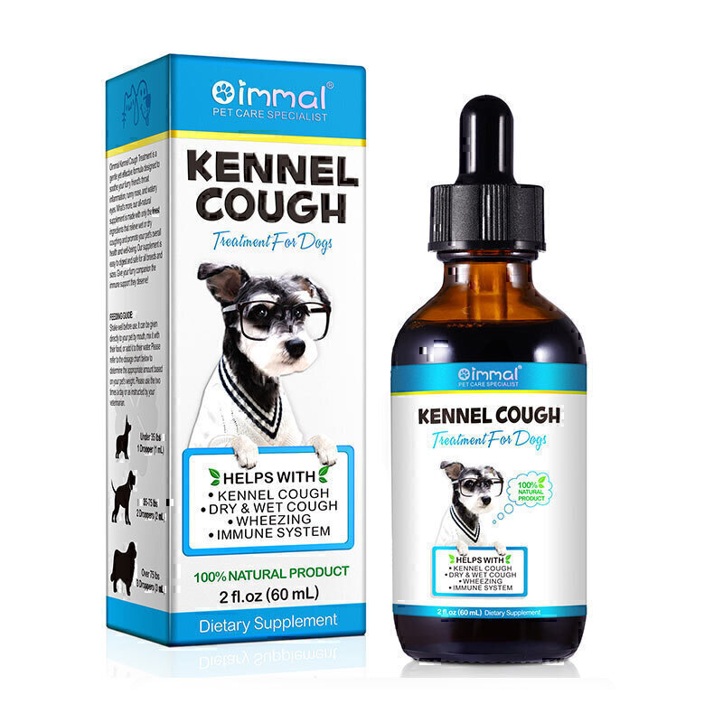 قطره درمان سرفه سگ اویمال Oimmal Kennel Cough Treatment For Dogs حجم 60 میلی لیتر