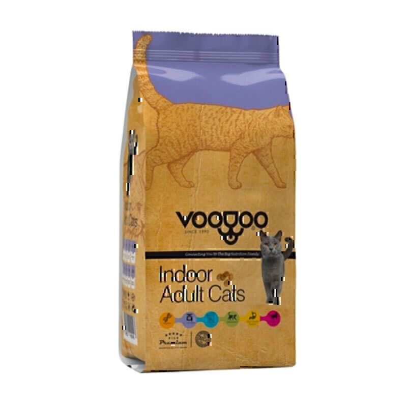 غذای خشک گربه وودو VooDoo Indoor Adult وزن 7 کیلوگرم