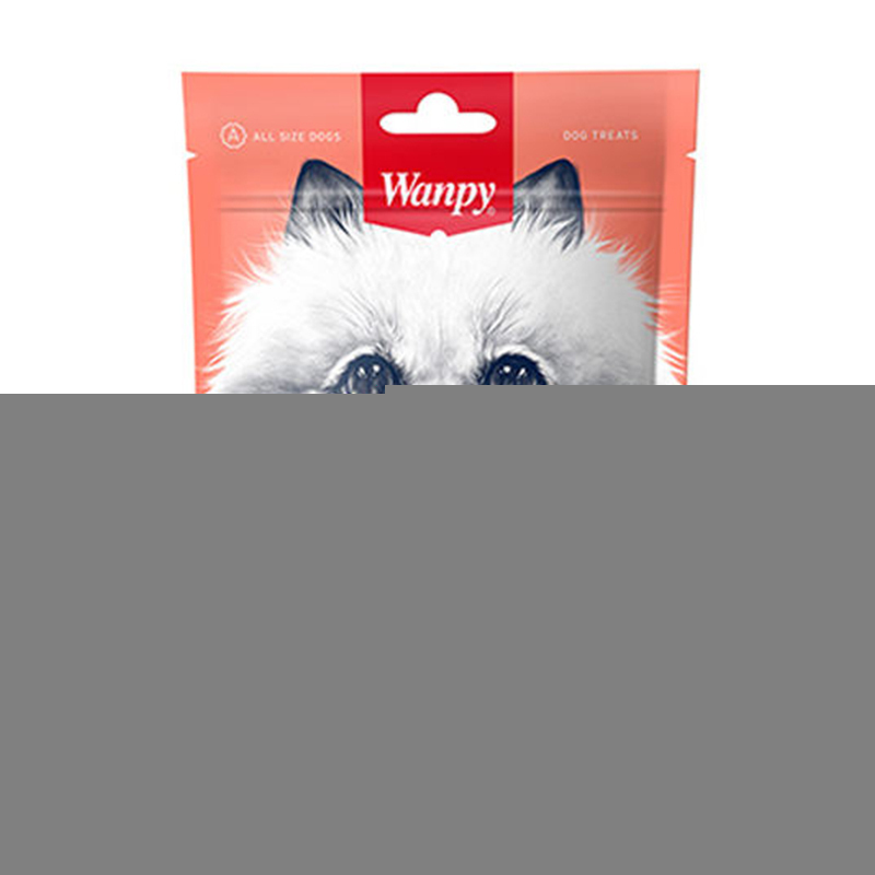 تشویقی سگ ونپی مدل Salmon Fish Shape Bites وزن 100 گرم