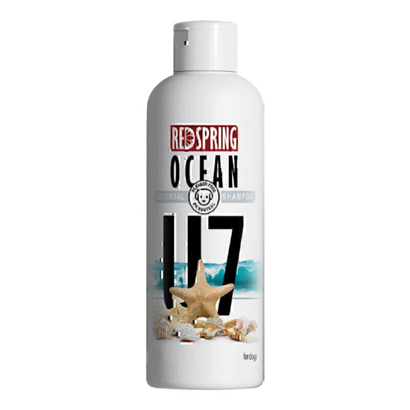 شامپو سگ U7 با رایحه اقیانوس رداسپرینگ Redspring Ocean Universal Shampoo U7 حجم 300 میلی لیتر
