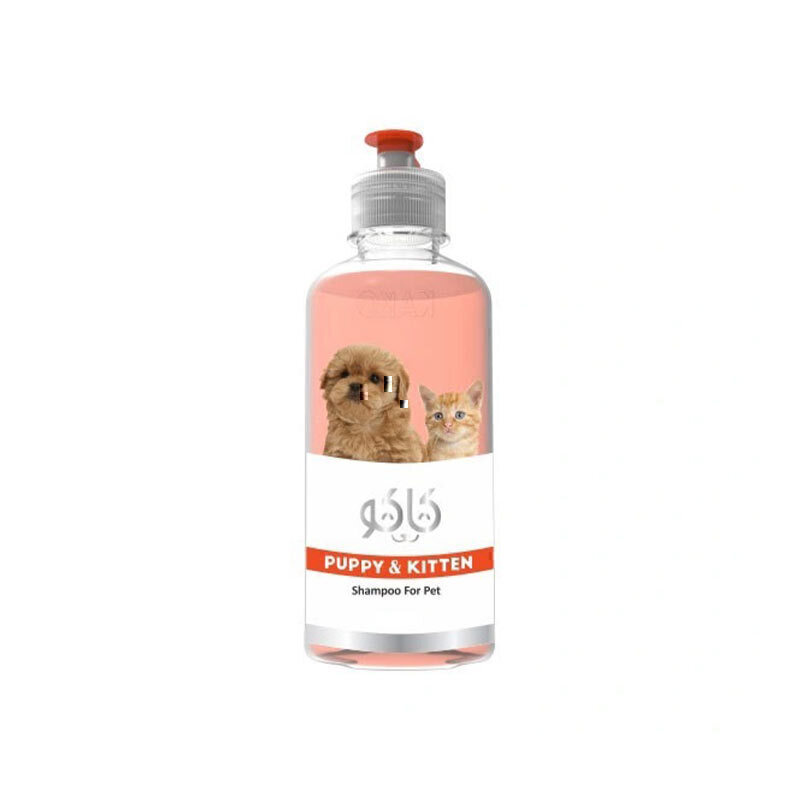 شامپو نوزاد سگ و گربه کاکو Kako Kitten & Puppy Shampoo حجم 800 میلی‌لیتر