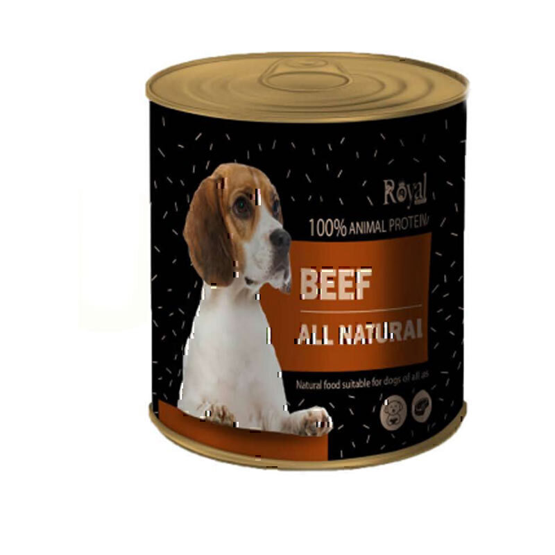 کنسرو پته سگ رویال کوکو با طعم گوشت گاو وزن 800 گرم