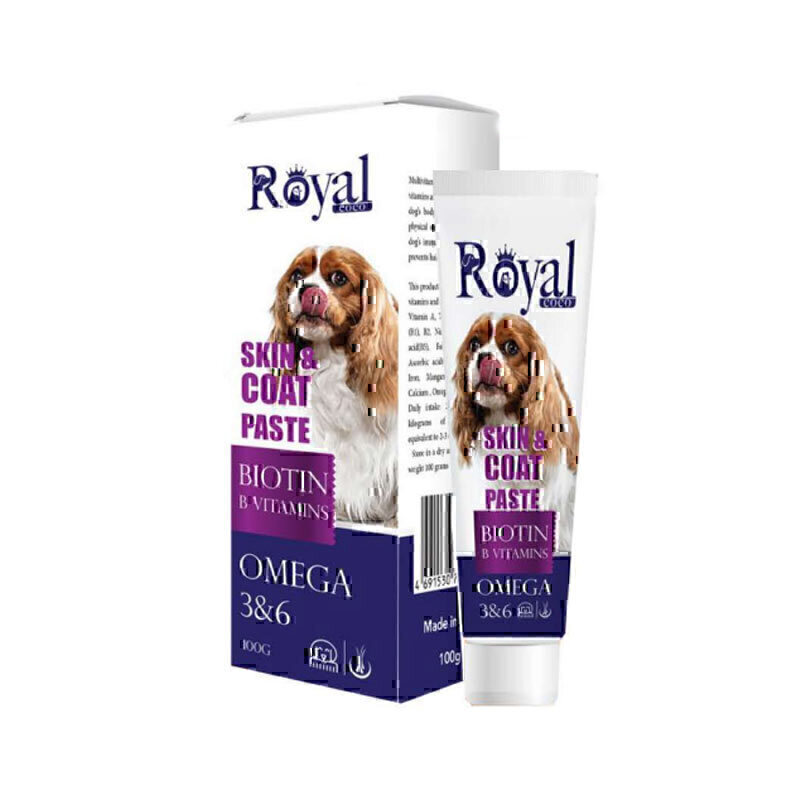 خمیر تقویت پوست و مو سگ رویال کوکو وزن 100 گرم