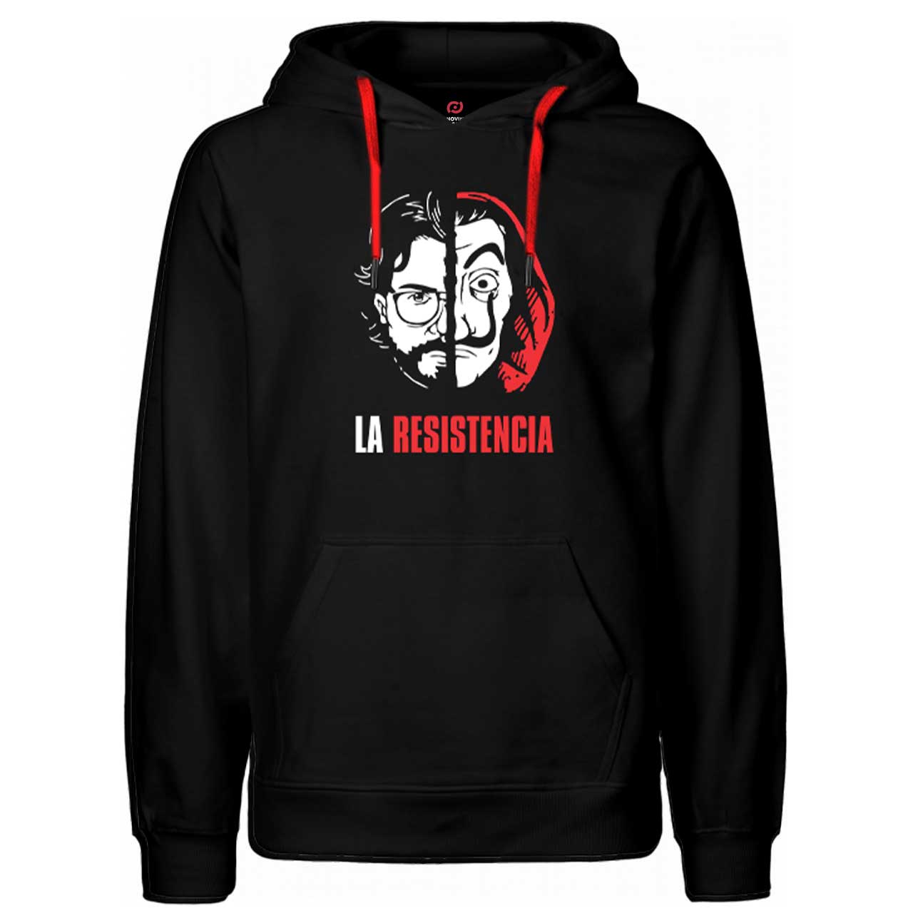 هودی مردانه طرح مانی هیست Money heist کد MH4