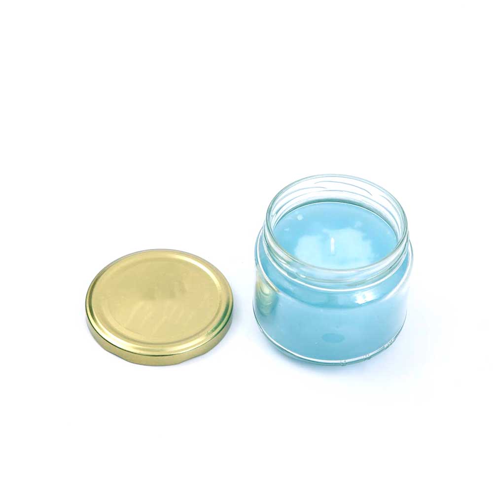 شمع شیشه ای دایره